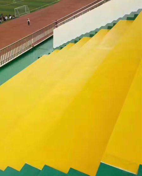 扶沟球场台阶翻新修补改造